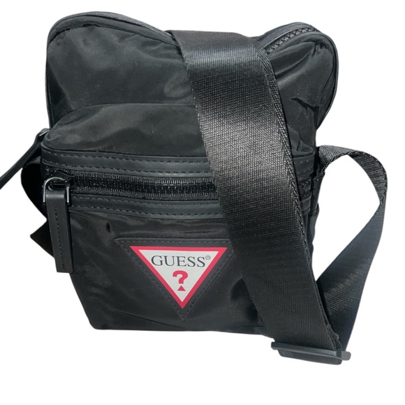 Guess man crossbody bag black medium - Picture 1 of 3